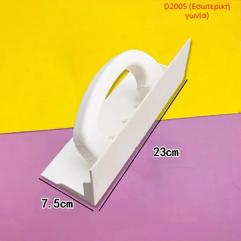 Διπλής όψεως εργαλείο γωνίας από ανοξείδωτο ατσάλι για εσωτερικές και εξωτερικές γωνίες, σοβάτισμα και εργασία με κονιάματα; μοντέλα D200, D300, D200S, D300S