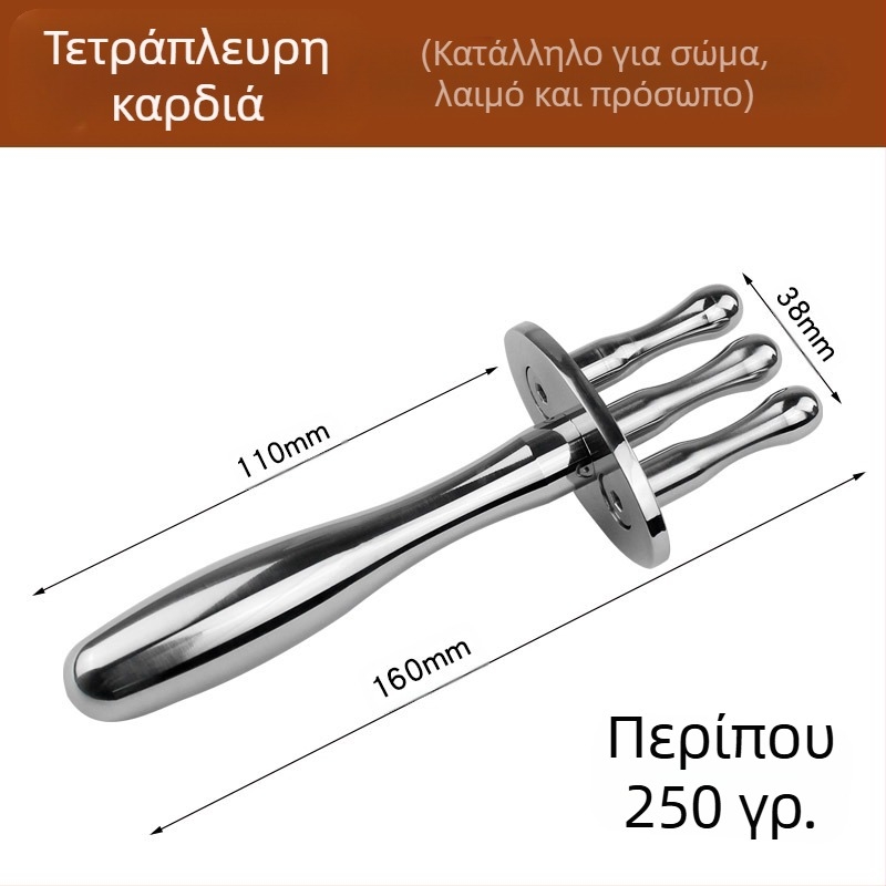 anisa Μαγνητικό πιρούνι μασάζ για μεσημβρινό — Δύο- και Τρία Αγκίστρια Ακουποντ Θεραπεία με Κυκλικές Κεφαλές Μασάζ για τον αυχένα, την πλάτη, τη μέση και τα πόδια