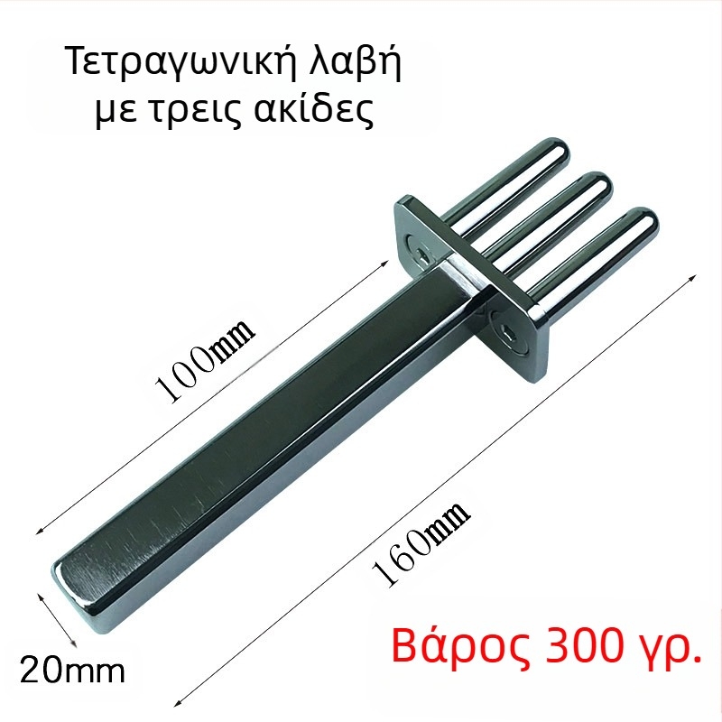 anisa Μαγνητικό πιρούνι μασάζ για μεσημβρινό — Δύο- και Τρία Αγκίστρια Ακουποντ Θεραπεία με Κυκλικές Κεφαλές Μασάζ για τον αυχένα, την πλάτη, τη μέση και τα πόδια