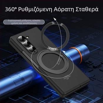 Θήκη Samsung zFold6 με περιστρεφόμενη βάση και μαγνητικό περίβλημα – υλικό PC, επεξεργασία με θερμική πρέσα, διάχυση θερμότητας, αντίσταση στη φθορά, αντι-αποτυπώματα