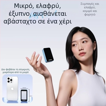 See peng CP5 mini – συμπαγής συσκευή για σέλφι με οθόνη προβολής, καθρέφτη και προβολή οθόνης, χρονοδιακόπτης λήψης
