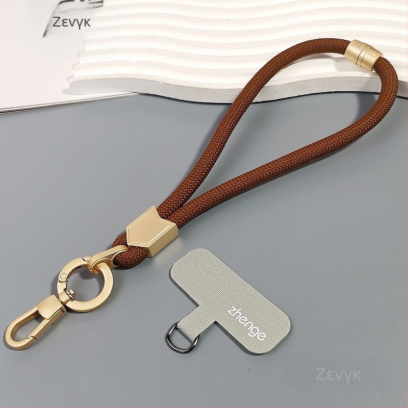 Jane grids Κορδόνι τηλεφώνου, Ρυθμιζόμενος ιμάντας καρπού, Σύντομο πλεκτό σκοινί, Γεωμετρικό κρεμαστό, Πολυχρηστικός εξωτερικός εξοπλισμός