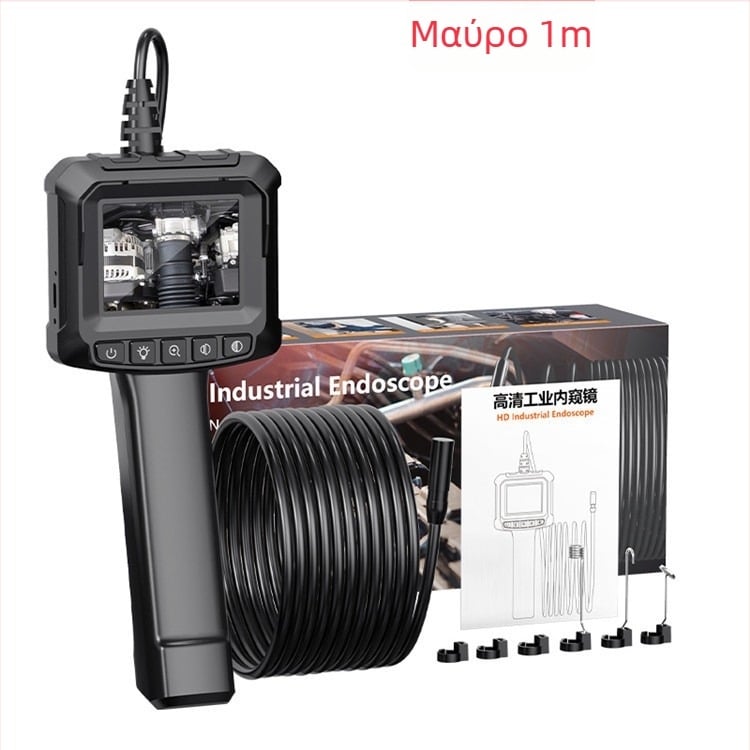 Χειροκίνητο ενδοσκόπιο επιθεώρησης αυτοκινήτων με IP67, διάμετρο ζώνης 8.0 мм, γωνία θέασης 70°, αισθητήρας 5 MP, μήκος εργασίας 500 мм — Μοντέλο inskamG20-M