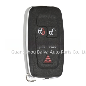 Κύλινδρος κλειδιού Land Rover για 5 κουμπιά – αντικατάσταση περιβλήματος κλειδιού για Range Rover Sport, Velar, Evoque, Discovery 4; λεπίδα κλειδιού από χαλκό + πλαστικό; περίβλημα από πλαστικό; βάρος 68 g