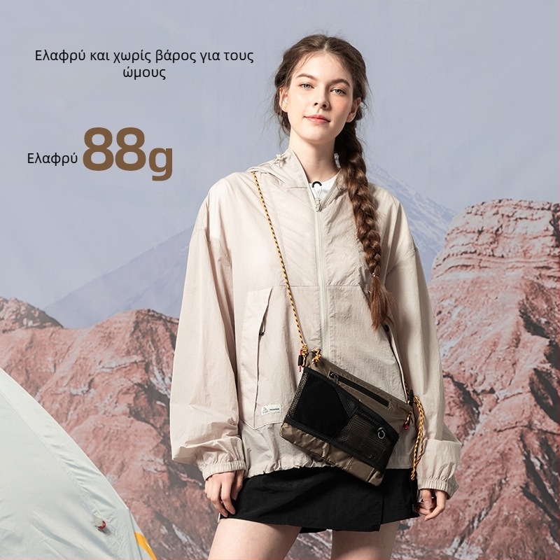 PLAY-KING Νάιλον Crossbody Τσάντα για Αθλητικά και Πεζοπορία – Αδιάβροχη, Πολύ Ελαφριά, Αναδιπλούμενη, Unisex Τσάντα Κινητού