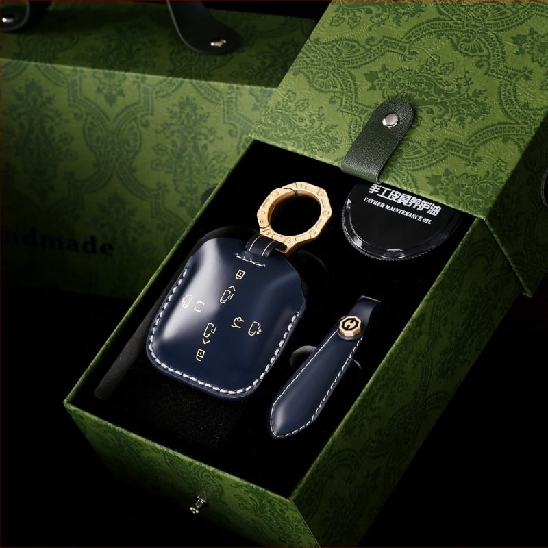 Κάλυμμα κλειδιού αυτοκινήτου για Extremely Krypton 001 — δέρμα βοδιού, υψηλής ποιότητας, προσαρμογή