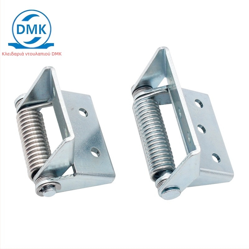 CL129 Ανοξείδωτος μεντεσές με ελατήριο για πόρτες κιβωτίων διανομής και ντουλαπιών, αυτόματο κλείσιμο, παχυνμένος σχεδιασμός