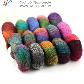 Rainbow Magic Ball μαλλί νήμα, 50 γρ, 2 κλώνοι, αναμειγμένο γύρισμα, σύνθεση: μαλλί-νάιλον