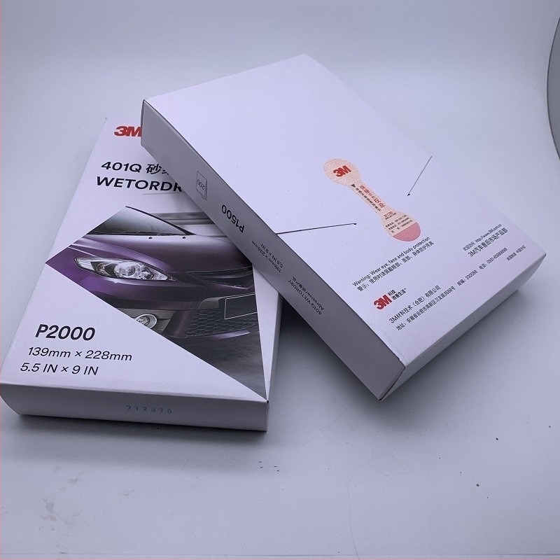 3M βρεγμένο γυαλόχαρτο για γυάλισμα αυτοκινήτων, 2000 κόκκοι (mesh), 1500 grit, λείανση γρατσουνιών βαφής