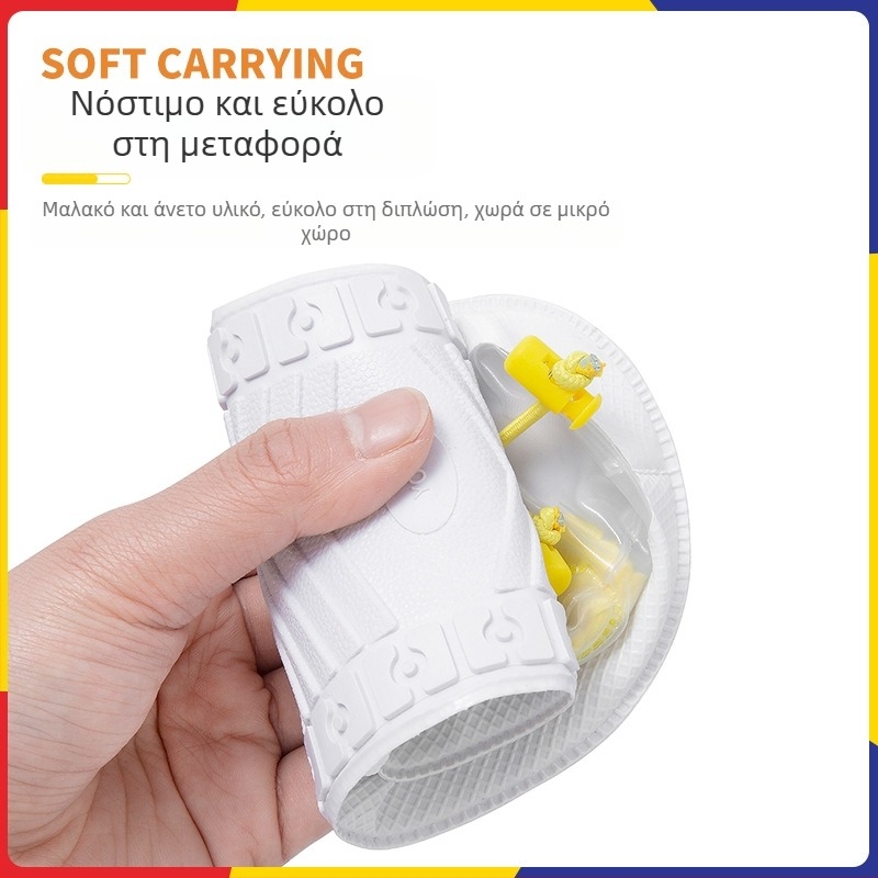 Παιδικά καλύμματα για γαλότσες βροχής – αδιάβροτα, αντιολισθητικά, ανθεκτικά στη φθορά, αντιβρωμικά, με σχέδια κινουμένων σχεδίων (μονόκερος, πάπια, δεινόσαυρος, αρκούδα)