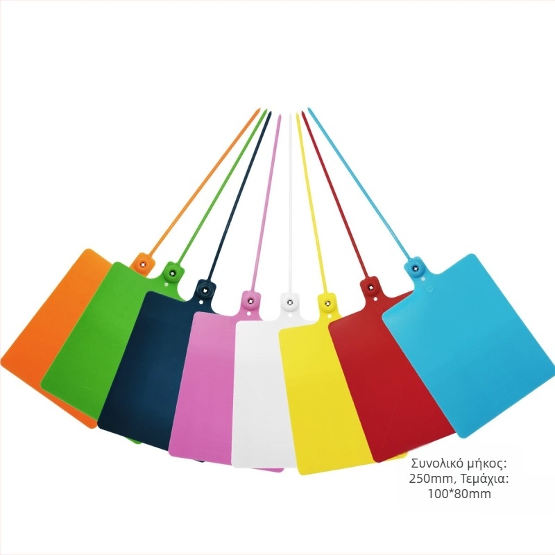 Πλαστική κρεμαστή ετικέτα εφοδιαστικής, λέιζερ εκτύπωση, προσαρμογή, PP υλικό, μάρκα AFD Anfenda, ετικέτα ταυτοποίησης