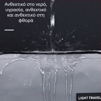 Τσαντάκι καλλυντικών με διπλό μεταλλικό σασί, δερμάτινη επικάλυψη, μεγάλη χωρητικότητα, αδιάβροχο, φορητό για επαγγελματικά ταξίδια, κατάλληλο και για άνδρες και για γυναίκες