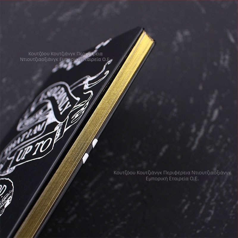 Σημειωματάριο Diagon Alley με εξώφυλλο από συνθετικό δέρμα, δέσιμο με κόλλα, offset χαρτί, 100 σελίδες