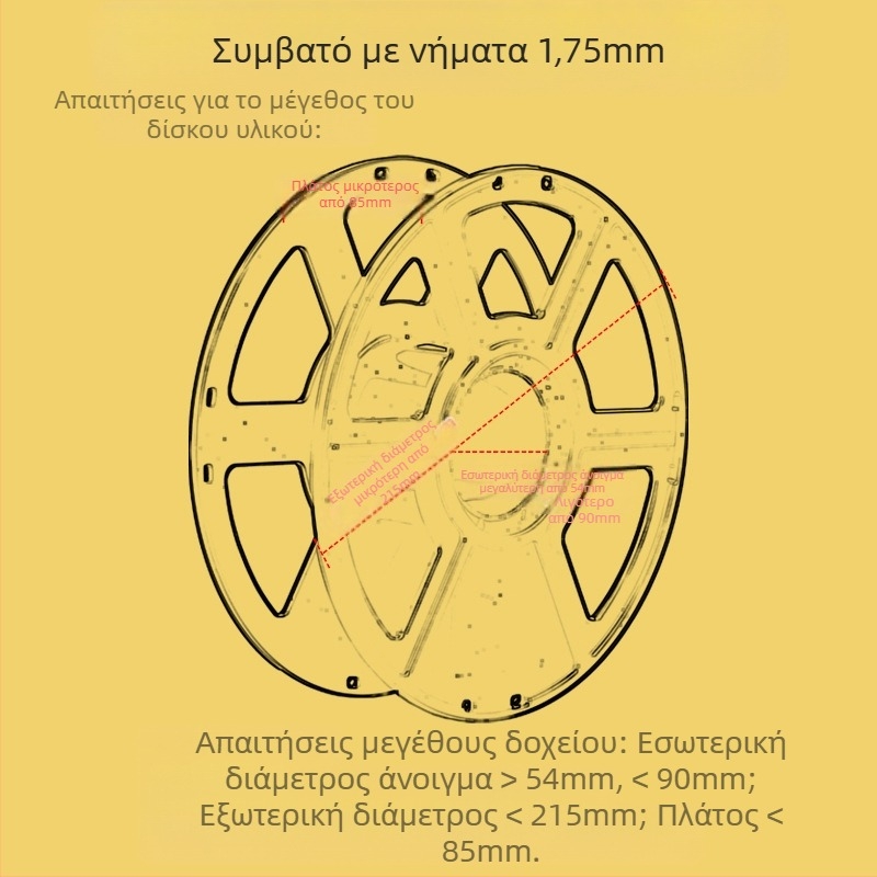 Κουτί Ξήρανσης Εκτυπωτή 3D για Αναλώσιμα PLA – Σφραγισμένο και Αδιάβροχο στην Υγρασία, Μοντέλο G2-1-1, Earth Surface