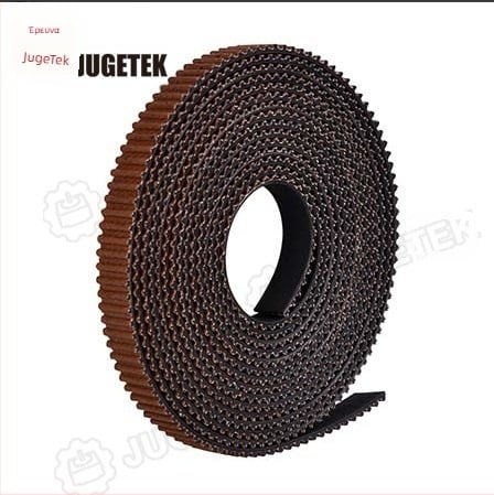 jugetek GT2 οδοντωτός ιμάντας συγχρονισμού, καουτσούκ, περιφέρεια 500 mm, δόντια 250, με δυνατότητα παραμετροποίησης