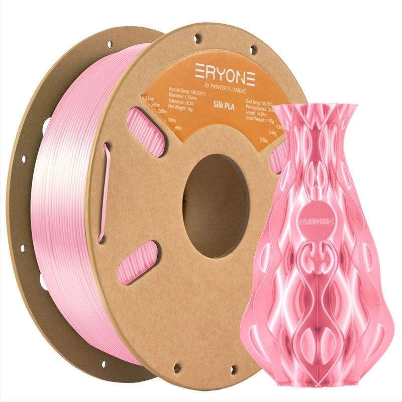 Νήμα Silk PLA της Eryone — κυκλική διατομή, μήκος 330 m, PLA υλικό