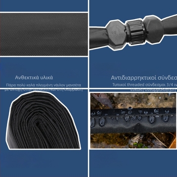 Σειρά άρδευσης με σταγόνες DZ-06 PVC σωληνάριο άρδευσης, μάρκα Flying tiger, για γεωργική παραγωγή, δημόσιους χώρους πρασίνου και κήπους