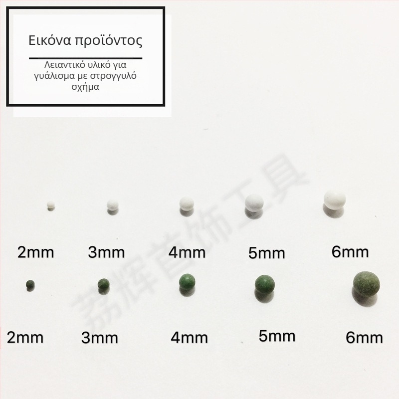 Ακονιστικό υλικό για δονητικό βαρέλι λείανσης, GH597-A, ρητίνη, για γυάλισμα, Glory