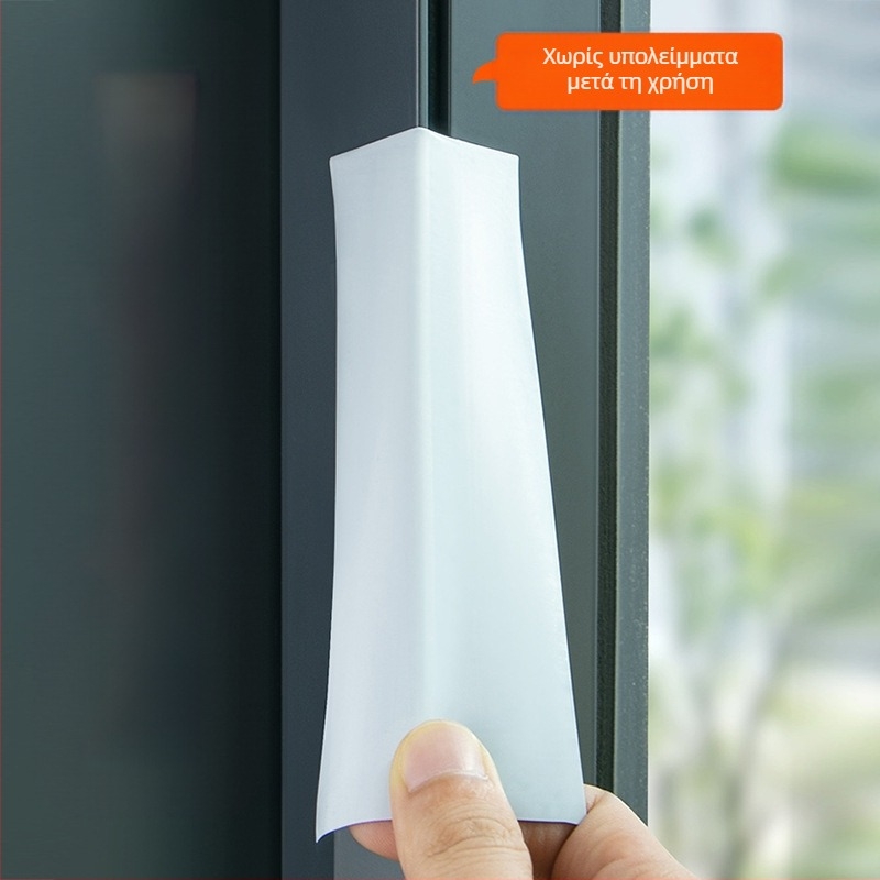 Ταινία σφράγισης παραθύρων – χωρίς κατάλοιπα κόλλας, ανθεκτική στον άνεμο και στο νερό, σφραγίζει κενά σε γυάλινες πόρτες και παράθυρα · προστασία από κρύο τον χειμώνα.