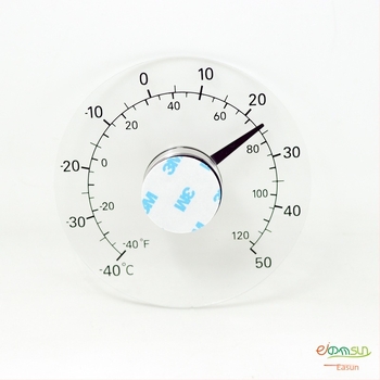 Εξωτερικό γυάλινο θερμόμετρο για πόρτες και παράθυρα, αδιάβροχο, θερμοκρασία θερμοκηπίου, μοντέλο 9110D