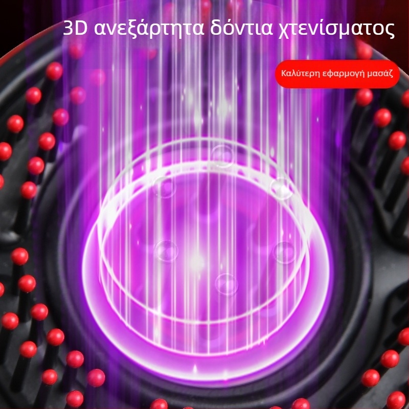 Μασάζ κεφαλής Yun hesheng S18 – λειτουργεί με μπαταρία, έλεγχος με κουμπί, μασάζ ζύμωσης