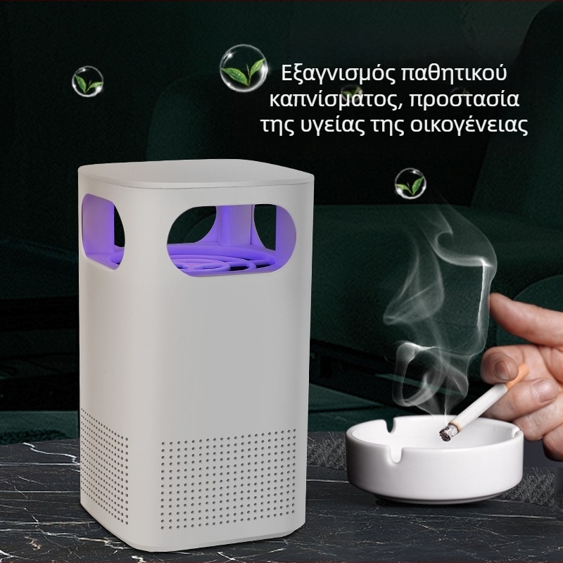 Συμπαγής επιτραπέζιος καθαριστής αέρα για οικιακή χρήση, απομακρύνει φορμαλδεΰδη, σκόνη και οσμές, κατάλληλος για αίθουσες παιχνιδιών