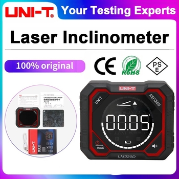 Uni-T LM320D/E/F Ψηφιακό γωνόμετρο με μαγνητικό επίπεδο για οριζόντιο γωνία