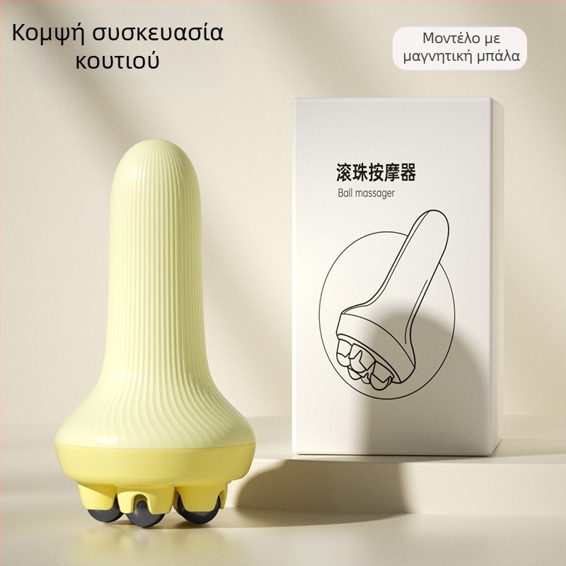 Μασάζ cupping με επτά κυλίνδρους για την κοιλιά, τη μέση και τις γάμπες· μαγνητική βούρτσα μεσημβρινών