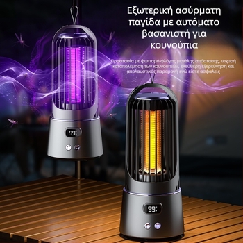 Συσκευή εξόντωσης κουνουπιών E12 LED λαμπτήρας, 5V, 8.5W