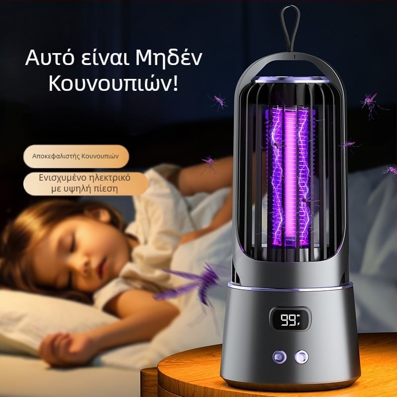 Συσκευή εξόντωσης κουνουπιών E12 LED λαμπτήρας, 5V, 8.5W