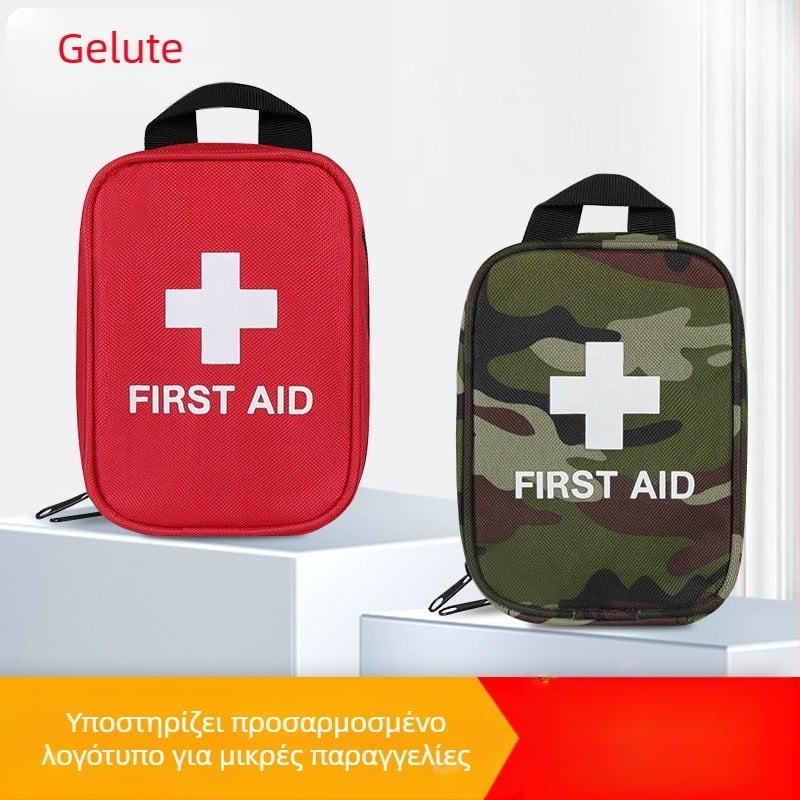 Gret LT B2-CK029 Σετ Πρώτων Βοηθειών | Φορητό ιατρικό τσαντάκι για εξορμήσεις στη φύση, ορειβασία και ταξίδια | Μικρή τσάντα αποθήκευσης