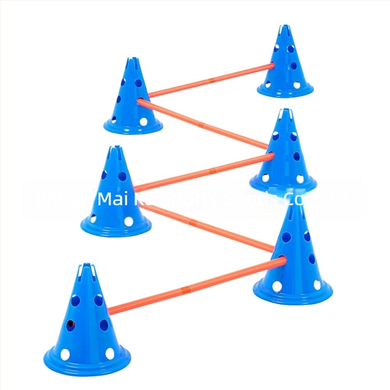 Maca εργαλείο προπόνησης — PVC/PE εμπόδιο ράβδας για ευκινησία στο ποδόσφαιρο