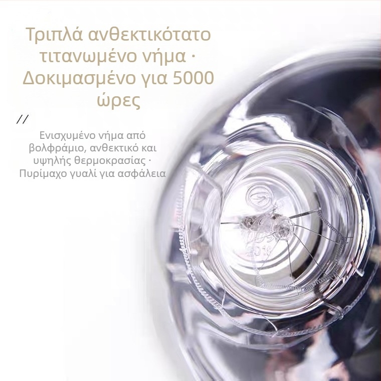 Λάμπα θέρμανσης μπάνιου Ε27, 275W, 220V, Αλουμινίου κράμα, 5000 ώρες