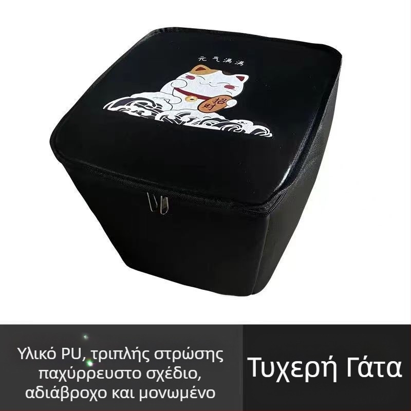 Μπροστινό καλάθι αποθήκευσης για ηλεκτρικό ποδήλατο με εσωτερική επένδυση και καπάκι, αδιάβροχο και κάλυμμα σκόνης