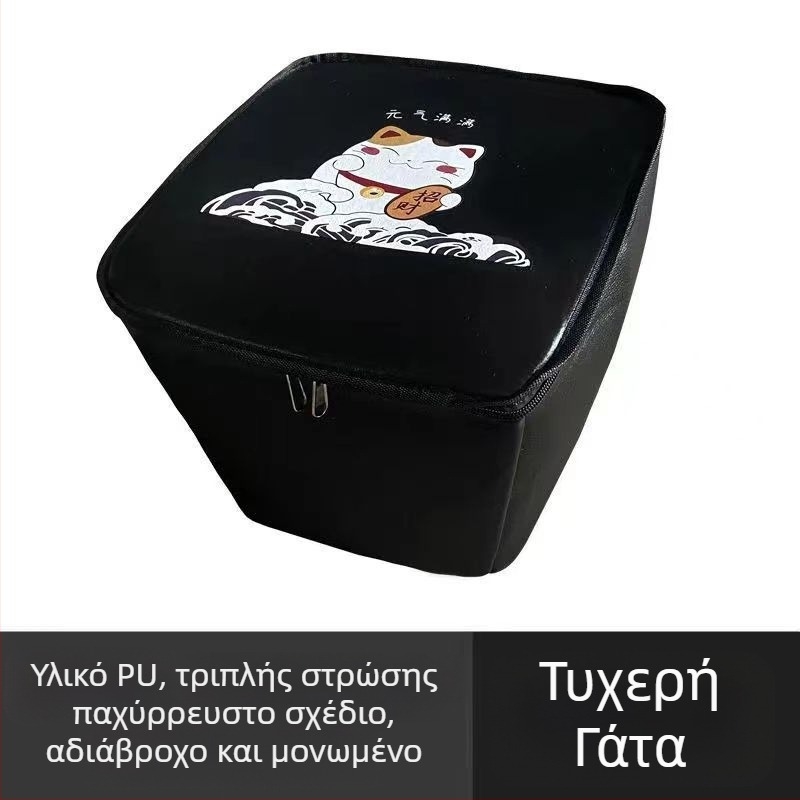 Μπροστινό καλάθι αποθήκευσης για ηλεκτρικό ποδήλατο με εσωτερική επένδυση και καπάκι, αδιάβροχο και κάλυμμα σκόνης