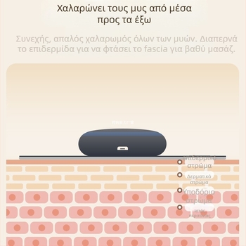 Μασάζερ αυχένα JZAMT01, επαναφορτιζόμενο, 1 επαφή μασάζ, μίνι μασάζ πλάκα, παλμικός βελονισμός