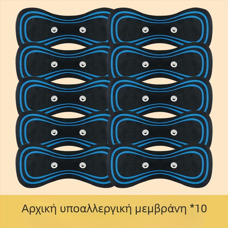 Μασάζερ αυχένα JZAMT01, επαναφορτιζόμενο, 1 επαφή μασάζ, μίνι μασάζ πλάκα, παλμικός βελονισμός