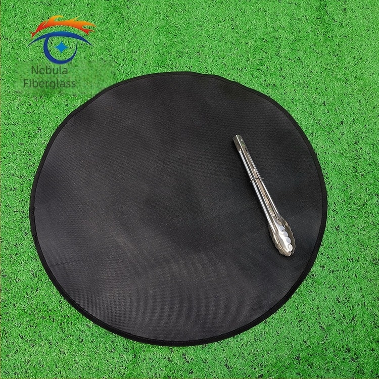 Κουβέρτα πυρκαγιάς για μπάρμπεκιου από την Yundu - ύφασμα από ίνες γυαλιού, υψηλή θερμοκρασία, μοντέλο FGT, προστασία δαπέδου και κήπου