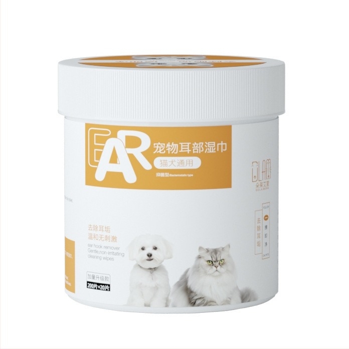 Duolai ammon Υγρά μαντηλάκια για κατοικίδια — για γάτες και σκύλους, φροντίδα ματιών και αυτιών, μη υφαντό ύφασμα, καθαρισμός, καθολική χρήση