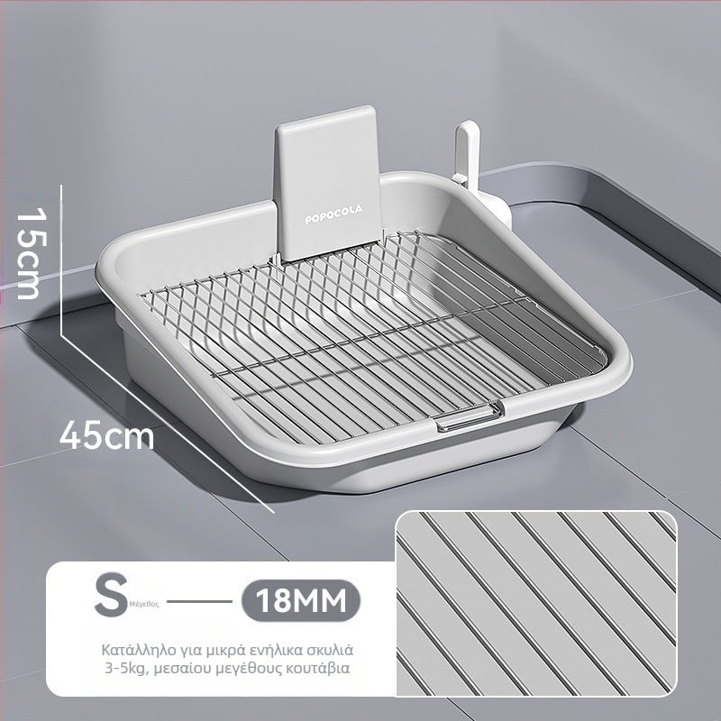 Τουαλέτα σκύλου με πλαστικό σκελετό – κατάλληλο δώρο