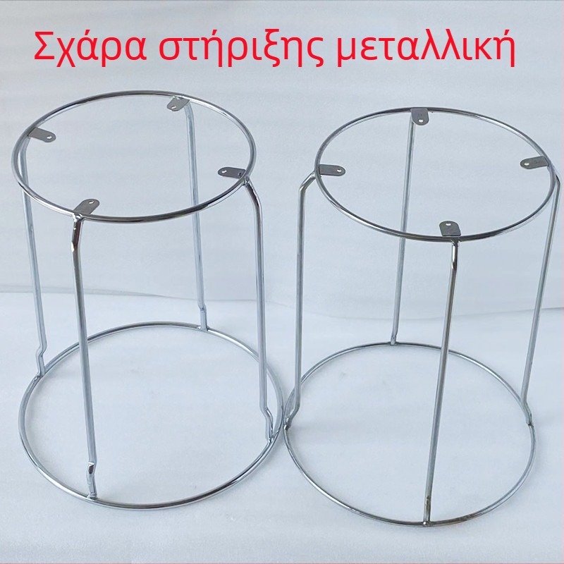 Μεταλλικός ράφι-στήριγμα για μπαρ σκαμπό – αντικατάσταση, παχιά στερεά μεταλλικά ράβδια, πολυλειτουργική μεταλλική βάση, κατασκευή κατά παραγγελία σύμφωνα με τα σχέδια, μοντέλο 30–42, μοντέρνος μινιμαλιστικός σχεδιασμός