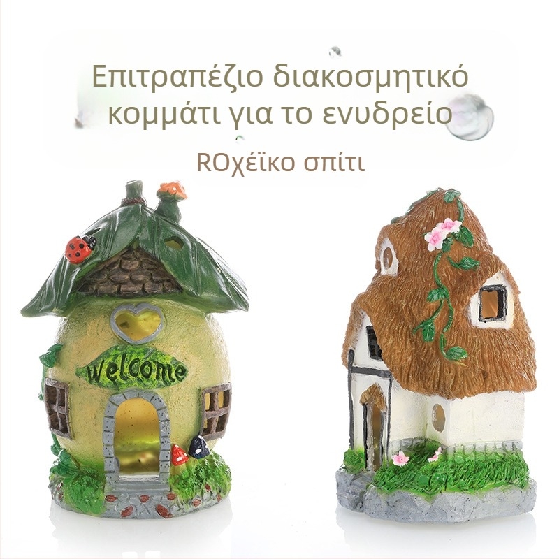 Κάστρο από ρητίνη για διακόσμηση ενυδρείου, μάρκα Yitong, 390 g