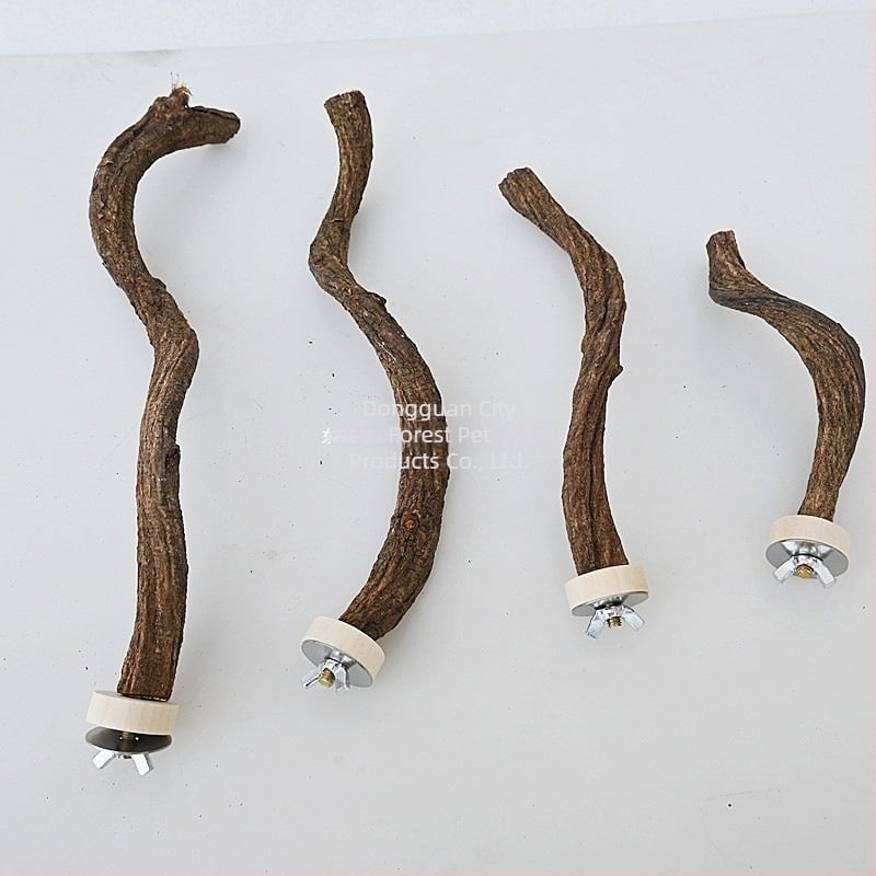 Morino Ξύλινος Παπαγάλος Perch – Αξεσουάρ Κλουβιού για Πτηνά, Ξύλινο Υλικό