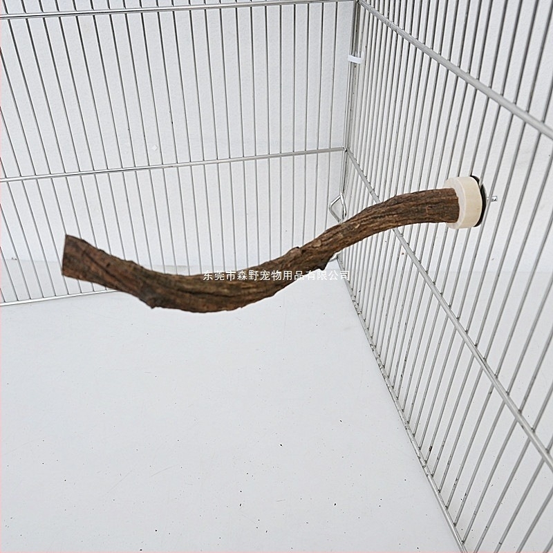 Morino Ξύλινος Παπαγάλος Perch – Αξεσουάρ Κλουβιού για Πτηνά, Ξύλινο Υλικό