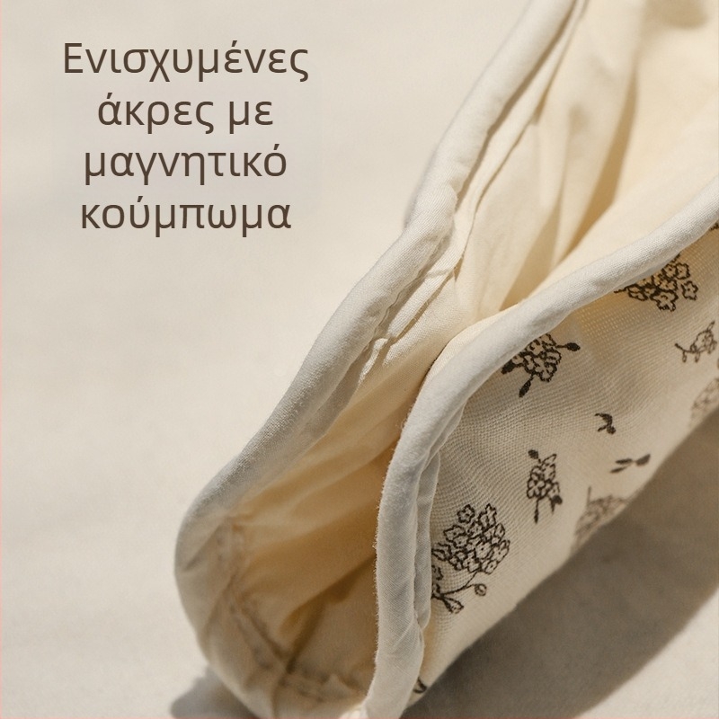 Σετ καροτσιού για κατοικίδια — μαξιλάρι καθίσματος από 100% βαμβάκι, περιλαμβάνει προστατευτικό κάλυμμα φράγματος κατά λεκέδων και μαξιλαράκι