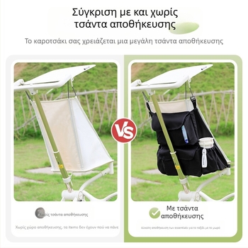 Lan feilin T2 Οργανωτής καρότσας με θήκη αποθήκευσης, τσάντα αποθήκευσης, μαξιλάρι καθίσματος και σακίδιο πλάτης • Κωδικός: 20250529 • Κατηγορία: Ανταλλακτικά • Υλικό: Άλλο • Μάρκα: Lan feilin