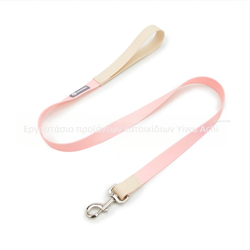 Λουρί κατοικίδιων με PVC επικαλυμμένο webbing και σχέδιο κατά του μπλέξιμο