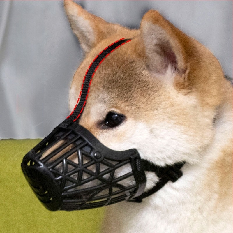 Μουζλέ σκύλου για τη μείωση του γαβγίσματος και του δαγκώματος, πλαστικό, μη εισαγόμενο, χωρίς άδεια IP