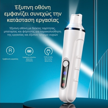 Ηλεκτρική λίμα νυχιών για κατοικίδια με LED φως – υψηλής ισχύος, για σκύλους και γάτες