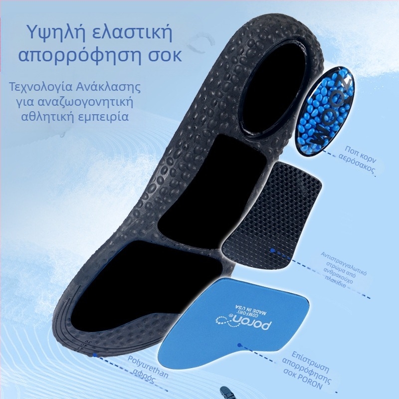 Αθλητικός πάτος από PU, μοντέλο Xd-6143, Dr. Song, απορρόφηση κραδασμών και αερισμός, κοπτόμενος για αθλητικά παπούτσια